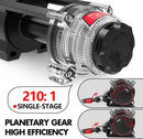 X-BULL 6000lbs Electric Winch 12V Synthetic Rope Towing Trailer ATV UTV BOAT Upgraded version