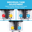 POLYCOOL 6L Double Tank Slushie Machine, Independent Digital Control Slushy Maker