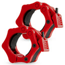 PROFLEX 2x 50mm Olympic Gym Barbell Collar Lock Clips, for Home Fitness Bodybuilding Weights Training Lock Clips