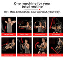 PROFLEX Multi-Station Compact Home Gym Set, 150lbs Weight Plates- M8000