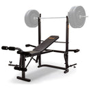 PROFLEX 7in1 Weight Bench Press Multi-Station Home Gym Leg Curl Equipment Set