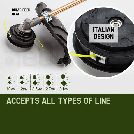 BAUMR-AG 65cc 7in1 Long Reach Garden Multi-tool, Pole Saw, Hedge & Line Trimmer, Brush Cutter, 12