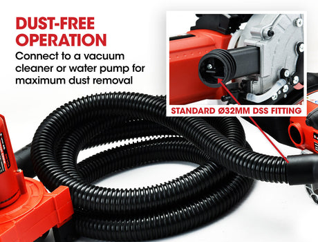 BAUMR-AG Wall Chaser Machine Concrete Chasing Tool Electric Saw Brick Grinder
