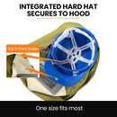 Unimac Sandblasting Safety Hood, Built-in Hard Hat, Abrasive Sand Blasting PPE Equipment