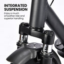 ALPHA Urban 10 Electric Scooter, 35km/h, Suspension, 35km Range, 10-Inch Wheels, Brushless Motor, Free APP, Motorised Commuter eScooter for Adults, Black