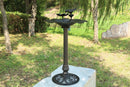 Lotus bird bath Bronze