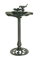 Lotus bird bath Dark Green