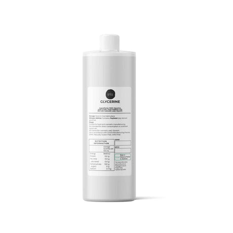 Orku 1L Glycerine 99.9% Pure USP Food + Cosmetic Grade – Vegetable Glycerol