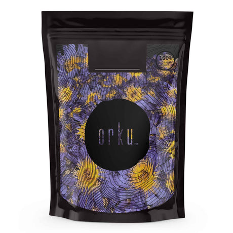 Orku 10g Dried Blue Lotus Flowers - Whole Open Lily Nymphaea Caerulea
