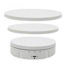 Tooleroo Electric 360 Rotating Product Display Stand White for Merchandise Video