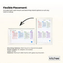 Kitchee Digital Calendar Smart Family Planner - 39.5cm Touchscreen Display White