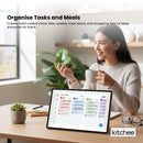 Kitchee 15.6" Digital Calendar Smart Family Planner - 39.5cm Touchscreen Black