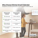 Kitchee 15.6" Digital Calendar Smart Family Planner - 39.5cm Touchscreen Black