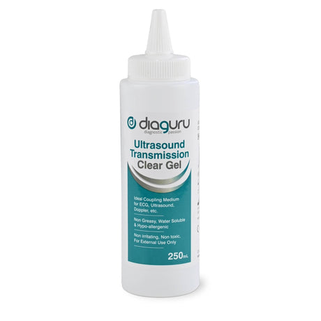 Diauguru 1x 250ml Ultrasound Sonogram Gel - Conductive Transmission ECG Doppler