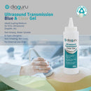 Diauguru 1x 250ml Ultrasound Sonogram Gel - Conductive Transmission ECG Doppler