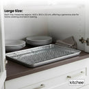 Kitchee 40.5x30.5cm Oven Baking Tray + Cooling Rack 4 Piece Stainless Steel Set