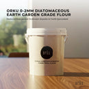 Orku 1.2Kg Diatomaceous Earth Garden 0-2mm Australian Fossil Shell Flour