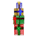 Christabelle 190cm 4-piece Gift Stack Box Christmas Decor Bows Led Lights Xmas