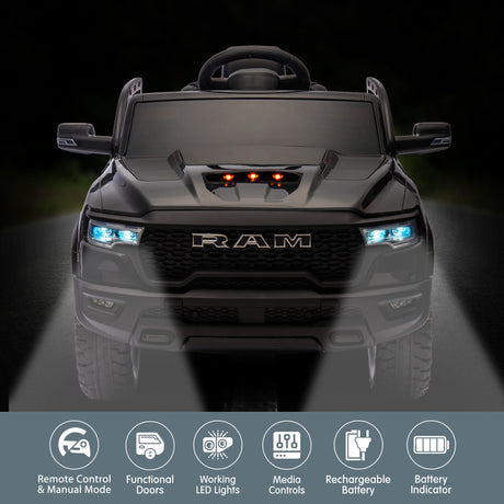 Kahuna Ram 1500 RHO Kids Electric Ride On Car with Remote Control