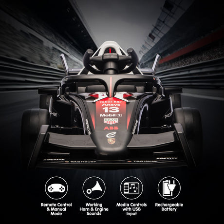Kahuna Porsche Formula E Kids Electric Ride-on Car With Remote Control
