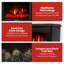 Dimplex 2kW Casper Optiflame Portable Electric Stove