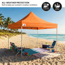 Wallaroo Gazebo Tent Marquee 3x3 PopUp Outdoor  - Orange