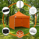 Wallaroo Gazebo Tent Marquee 3x3 PopUp Outdoor  - Orange