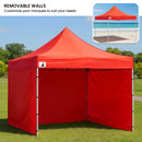 Wallaroo Gazebo Tent Marquee 3x3 PopUp Outdoor  Red
