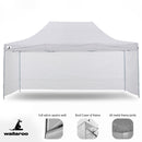 Wallaroo Gazebo Tent Marquee 3x4.5m PopUp Outdoor White