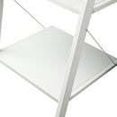 Sarantino Amelia 5-Tier Ladder Shelf in White
