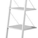 Sarantino Amelia 5-Tier Ladder Shelf in White