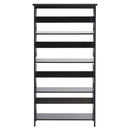 Sarantino Daphne 5-tier Cross Panel Bookshelf