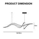 BAMDECOR A203 1.6m Modern minimalist pendant lights for home decoration ceiling pendant light