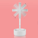 Ecoco Smart LED Light Cosmetic Makeup Mirror USB Touch Screen Home Desk Vanity 360° Pink