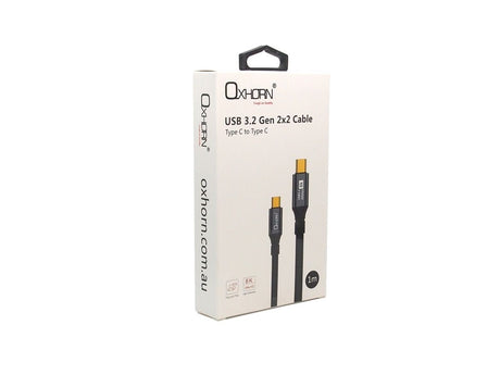 OXHORN CB-CC-321 USB C 3.2 Gen 2x2 Cable 1m