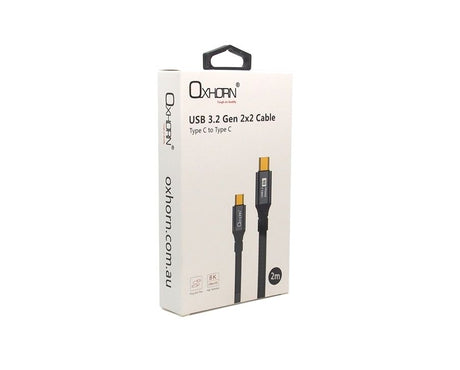 OXHORN CB-CC-322 USB C 3.2 Gen 2x2 Cable 2m