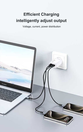 OXHORN NB-PD100S PD 100W GaN Charger 3-Port