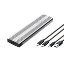 OXHORN UM-311S USB C 3.2 Gen 2 M.2 NVMe Enclosure Silver