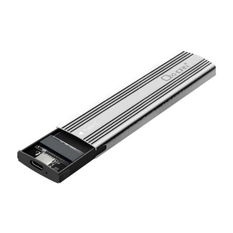 OXHORN UM-311S USB C 3.2 Gen 2 M.2 NVMe Enclosure Silver
