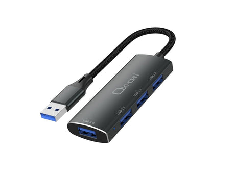 OXHORN USB-H3-4B USB 3.0 4-port Hub Black