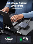 UGREEN 35044A Nexode 200W 6-port GaN Desktop Fast Charger