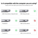 BENFEI 206GY-3F USB-C to HDMI 0.9M Cable 4K@60Hz, Aluminum Shell, Nylon Braided