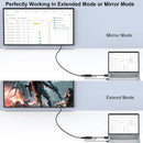 BENFEI 210BK VGA to HDMI Adapter with Audio Support and 1080P Resolution