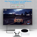 BENFEI 344GY-1M HDMI to DisplayPort Unidirectional 4K Active Cable with USB Powered 1M