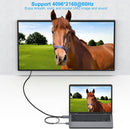 BENFEI 344GY-3M HDMI to DisplayPort Unidirectional 4K Active Cable with USB Powered 3M
