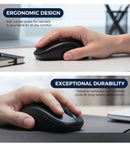 Choetech KB-002-BK 3-Level Adjustable 1600 DPI Wireless Mouse (Black)