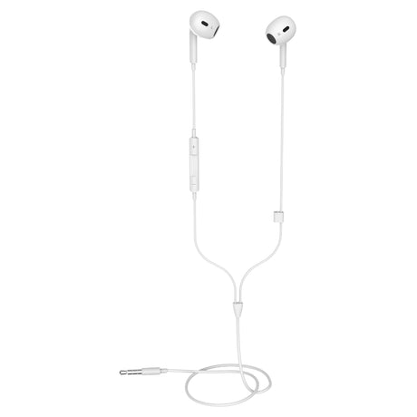 Choetech OC-A016 3.5mm lateral in ear Stereo sound Wired Headphones White