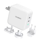 CHOETECH PD6008  GAN Dual Type-C 100w Travel Charger (US/EU/UK/AU)