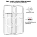UTIA Ultimake Shockproof Transparent Case Cover With Magnetic Ring for iPhone 17 Air