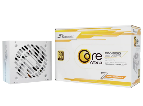 Seasonic CORE GX-850 White ATX 3.1 850W (SRP-CGX851-A5A32SF-WHITE)